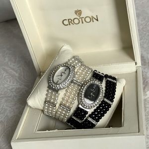 Women’s Croton Watch and Bracelet Set